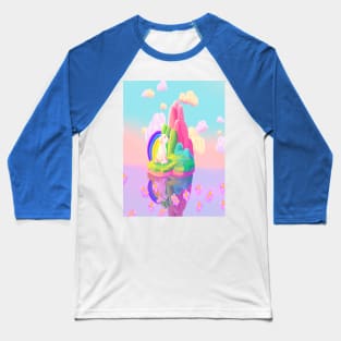 fantasy dog island Baseball T-Shirt